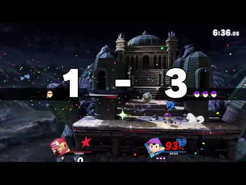 (Win) Ness vs Terry - SSBU
