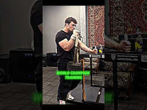 Armwrestling World Champion Cracking Energy 🔥🥶 Akimbo69 training