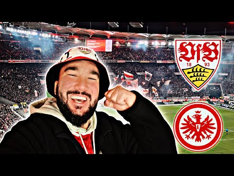 WIR SIND AUF CL KURS! 😱🔥 VfB Stuttgart vs Eintracht Frankfurt | Stadionvlog 🏟⚽️