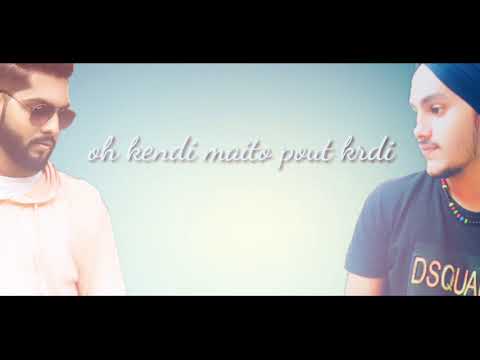 ROBIN CRIK - POUT KARDI FT.GINIBOI(LYRICS VIDEO)|| LATEST PUNJAI SONGS 2020