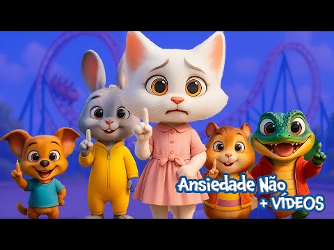 Ansiedade Não + Vídeos - Maratona Bixulinhos - Música Educativa Infantil - Volume 2