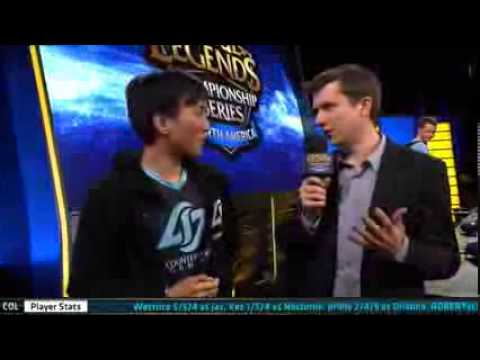 CLG vs COMPLEXITY Winners Interview NA LCS Summer 2014 S4 HQ