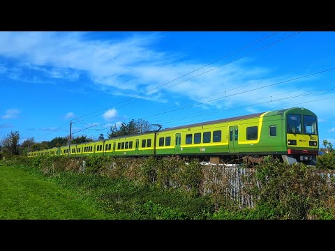 Irish Rail 8510 class Dart train, 8603, Shankill co Dublin.