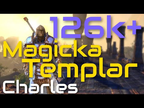 ☀️ Magicka Templar | 126k+ DPS PvE build | Elder Scrolls Online - Ascending Tide DLC