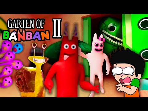 GARTEN OF BANBAN 2 JUEGO COMPLETO 😱 | ENCONTRE TODOS LOS MONSTRUOS Y DAN MUCHO MIEDO 😨 | JONDRES GC