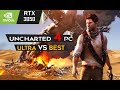 UNCHARTED 4 PC 1st Benchmark ASUS TUF A17 Ryzen Rtx3050 8x8 GB