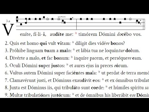 Psalm 33 (12-23) - tone 3a