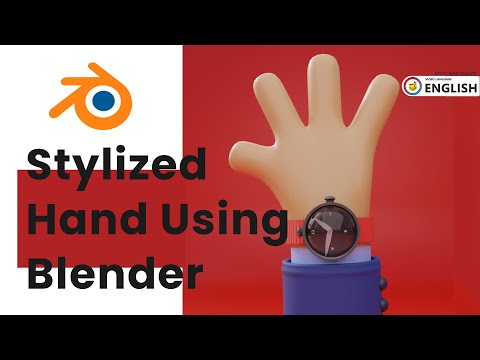 Stylized Hand Model Using Blender | Watch Model | Blender Tutorial