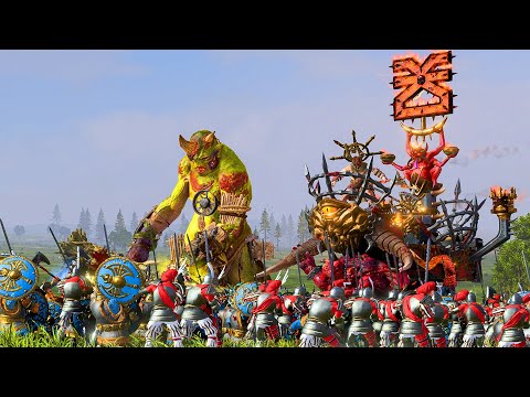 THE EMPIRE and DWARFS Vs WARRIORS OF CHAOS