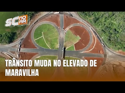 Trânsito sofre alterações no elevado de Maravilha devido a obras