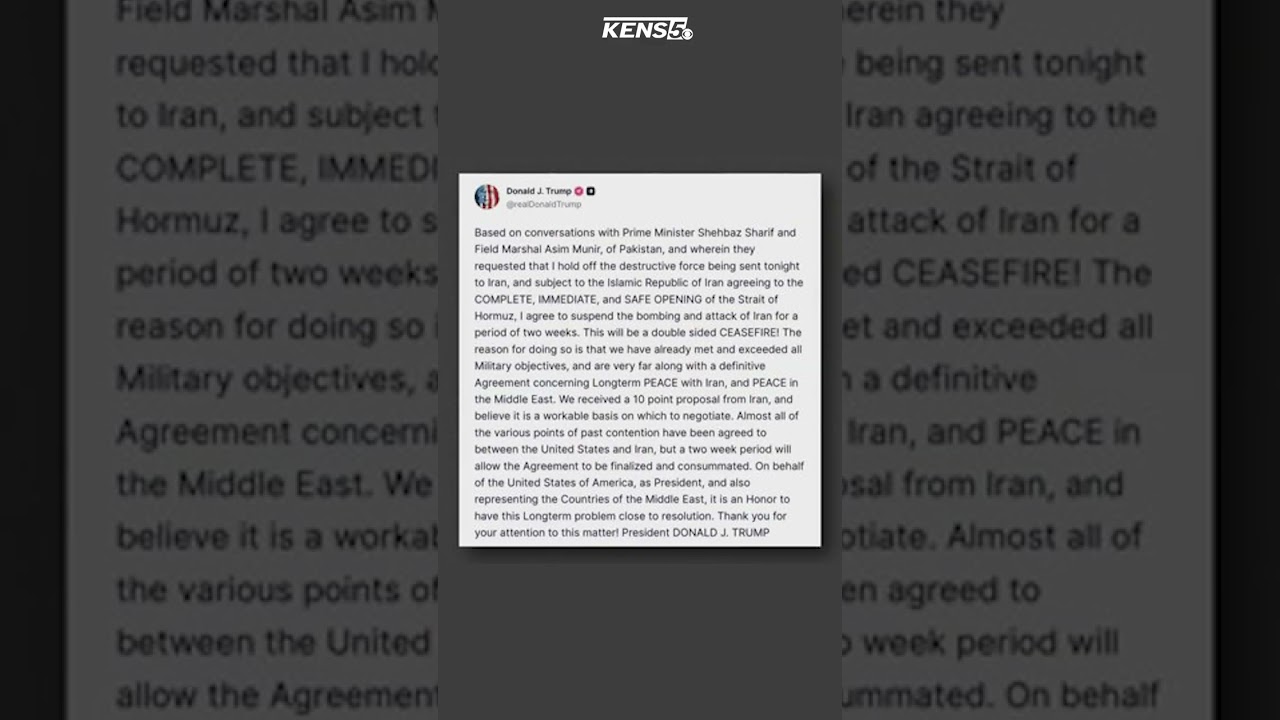 US, Israel and Iran agree to 2-week ceasefire as Trump seizes diplomatic offramp