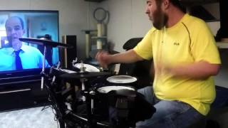 Circle Jerks  - Fortunate son -  drum cover