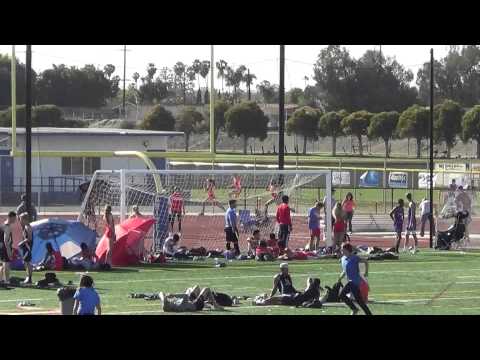 FSG 300m Hurdles vs HB 4-16-15 - Los Alamitos Girls