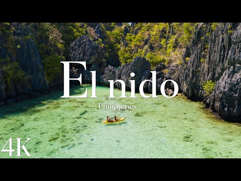 【4K】El Nido / Palawan by Drone, Philippines🇵🇭 MOST BEAUTIFUL PLACE IN THE WORLD!