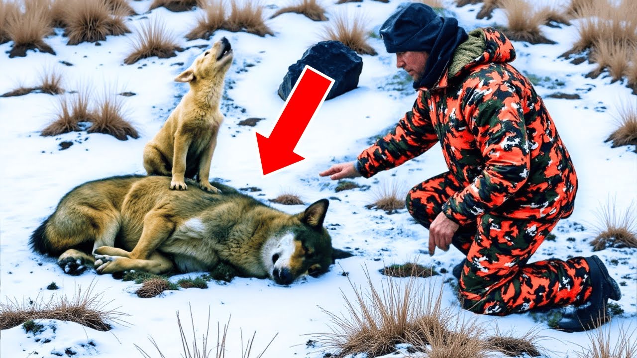 A Man Helped A Wolf Pup And Its Dying Mother, Then Something Incredible Happened!
