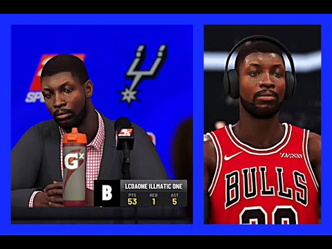 NBA 2K20 MY CAREER MODE EP 67 WORLD CHAMPS SEASON 2021 BULLS VS SPURS SEASON OPENER