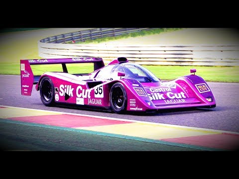 Group C Monsters Racing at Spa Classic : Jaguar XJR, Peugeot 905, Porsche 962, ...! [HD]