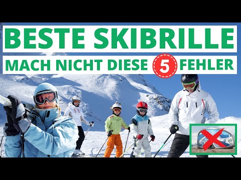 Beste Skibrille: 5 schlimme Fehler beim Kauf
