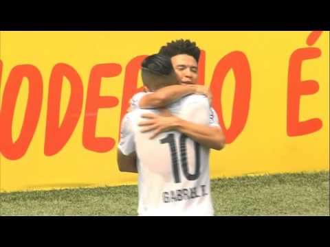 Os gols de Santos 3 x 1 Internacional  27 09 2015