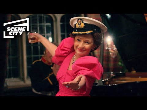 Margaret Spends a Lovely Night with Peter | The Crown (Lesley Manville, Timothy Dalton)