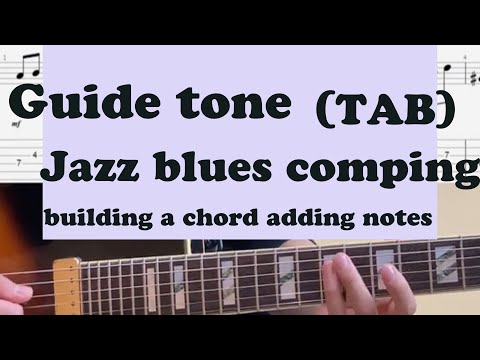 Guide Tones Jazz Blues Comping