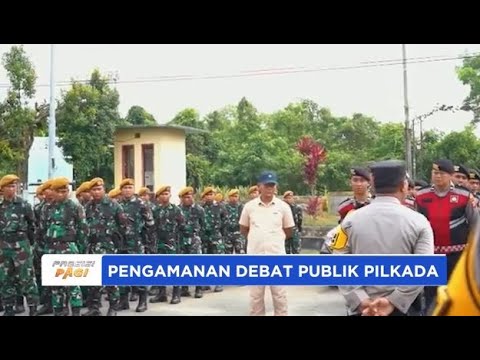 POLRES BONTANG AMANKAN DEBAT PUBLIK PILKADA