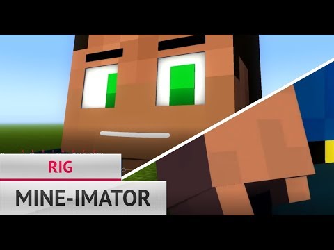 🔧 FREE CHARACTER RIG 🔧 for Mine-Imator (Face, Eyes & Hand)