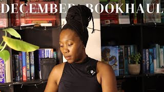 December 2025 Bookhaul | Bookmas Day 5 || BookedonCharity | South African Booktuber