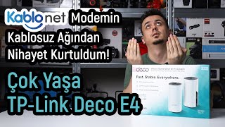 TP Link Deco E4 İnceleme ve Kurulum ( KabloNet )  by Volkan Yetilmezer