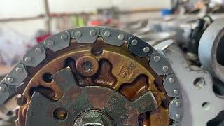 How to set timing marks on 2010 3.6 Buick Enclave/GMC Acadia