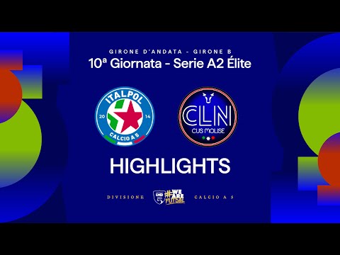 Italpol-Laborvetro CLN CUS Molise 7-6 | Goals and highlights | Matchday 10 | Serie A2 Elite 25/26...