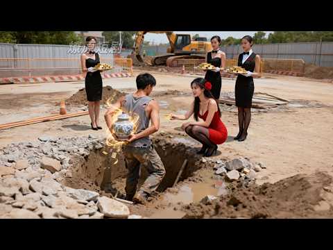 窮小伙工地挖出古董卻失手打碎，豈料當場覺醒超能力對話萬物，鑑寶神技一秒看穿所有贗品，首富老爺子送出上億資產[交學費]只求被指點，無數女總裁投懷懷抱徹底逆襲#與古董對話