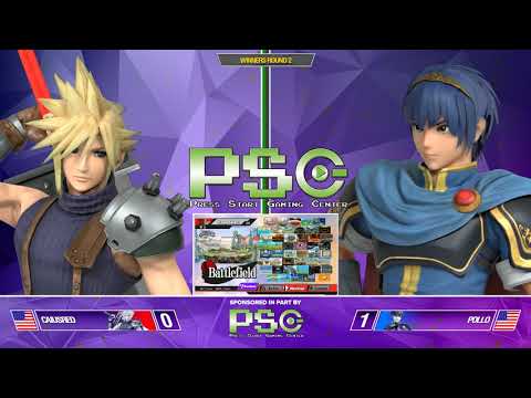 PSG Blastzone: Caiusred (Shulk/Cloud) vs Pollo (Marth) - Winners Round 2