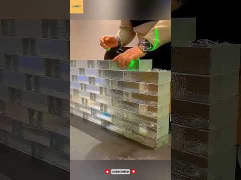 China’s Unbreakable Glass Bricks 😱| Genius Construction Innovation #technology