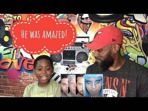 MY 8YR OLD SON REACTS TO PENTATONIX- DAFT PUNK (REACTION)