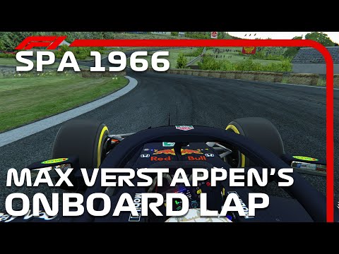 Max Verstappen Onboard | F1 Old Spa-Francorchamps (1966)