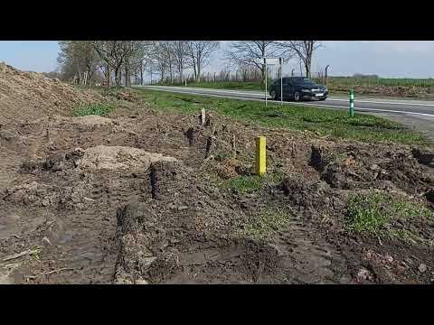 Projektowane skrzyżowanie typu rondo km 0+291,50