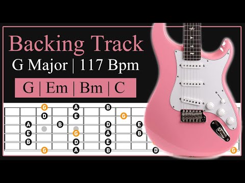G Major Backing Track | 117 Bpm