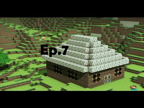 Slovenský LetsPlay - Minecraft - Ep.7 - Strecha hotová !