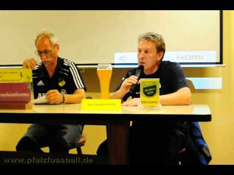 Verbandspokal Südwest: FV Dudenhofen - TuS Mechtersheim - Pressekonferenz