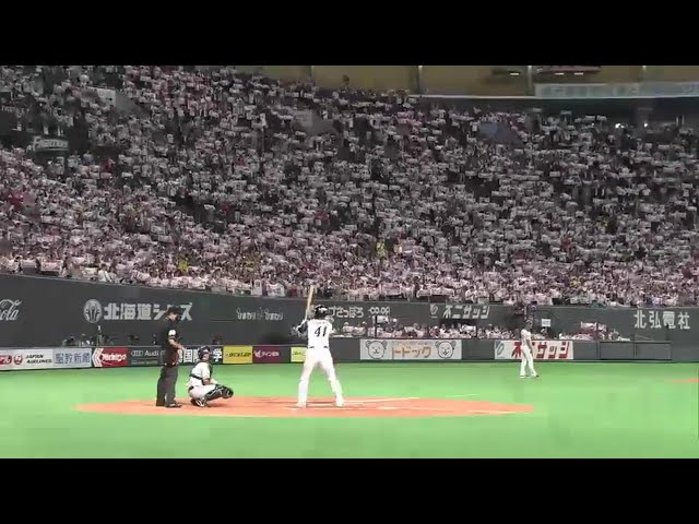 【7回裏】ファイターズ稲葉 代打でひと振り!! 第3号逆転2ランホームラン!! 2014/9/30 F-L