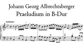 Albrechtsberger - Praeludium B-Dur / B-flat Major - Metzler organ, Poblet, Hauptwerk