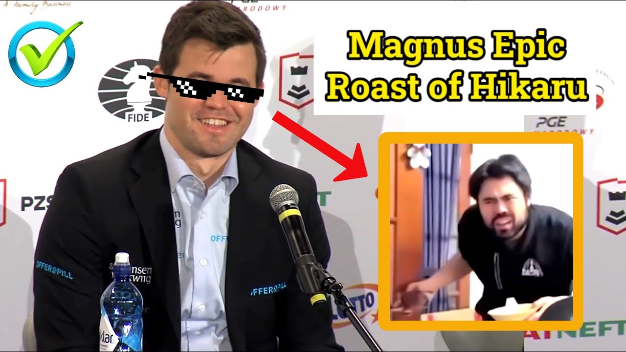 Magnus Famous & Epic Roast of Hikaru 🤣