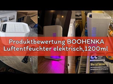 Produktbewertung BOOHENKA Luftentfeuchter elektrisch,1200ml Raumentfeuchter für zuhause leise,klein