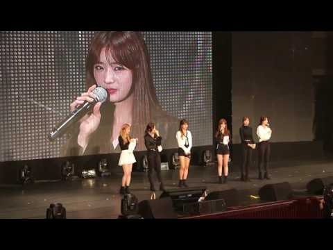 161118 Apink PINK AURORA ASIA TOUR in Taipei The wave+crying+end