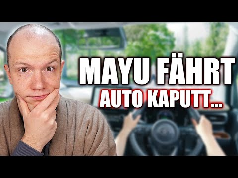 Mayu wrecked our car...