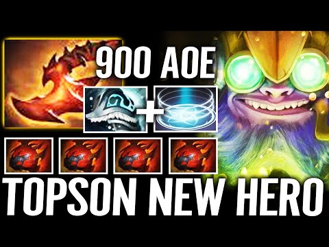 🔥 TOPSON 100% NEW HERO MID - Tinker Overwhelming Blink + Shiva Heart WTF Fast Hand 7.30 Dota 2 Pro