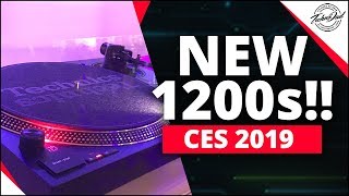 Video thumbnail for CES 2019 | New Technics SL-1200 MK7 & SL-1500C Turntables! by Techno Dad