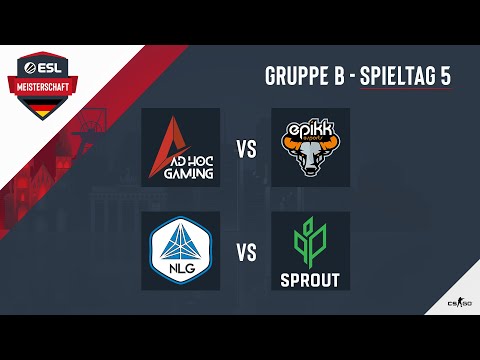 AHG vs. EPIKK & NLG vs. Sprout - ESL Meisterschaft 2020 - Season 1 - Spieltag 5.3