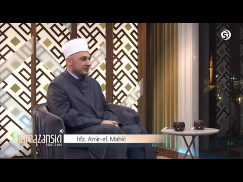 SEHURSKI PROGRAM:  Vjernik je poput pčele  - hfz. mr. Amir ef. Mahić, glavni imam MIZ Kozarac